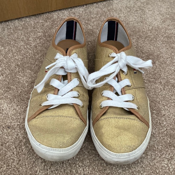 Tommy Hilfiger Shoes - Tommy Hilfiger Gold Shoes